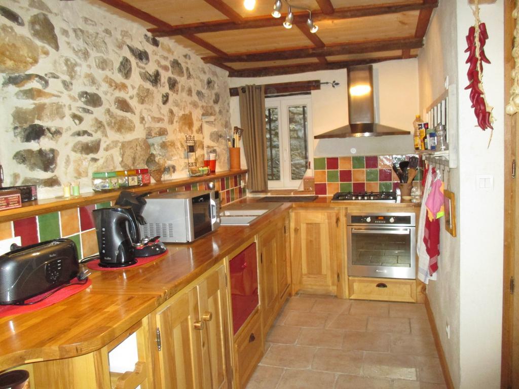 L'Olivier Chez Mame Marthe Villa Vallon-Pont-dʼArc Oda fotoğraf