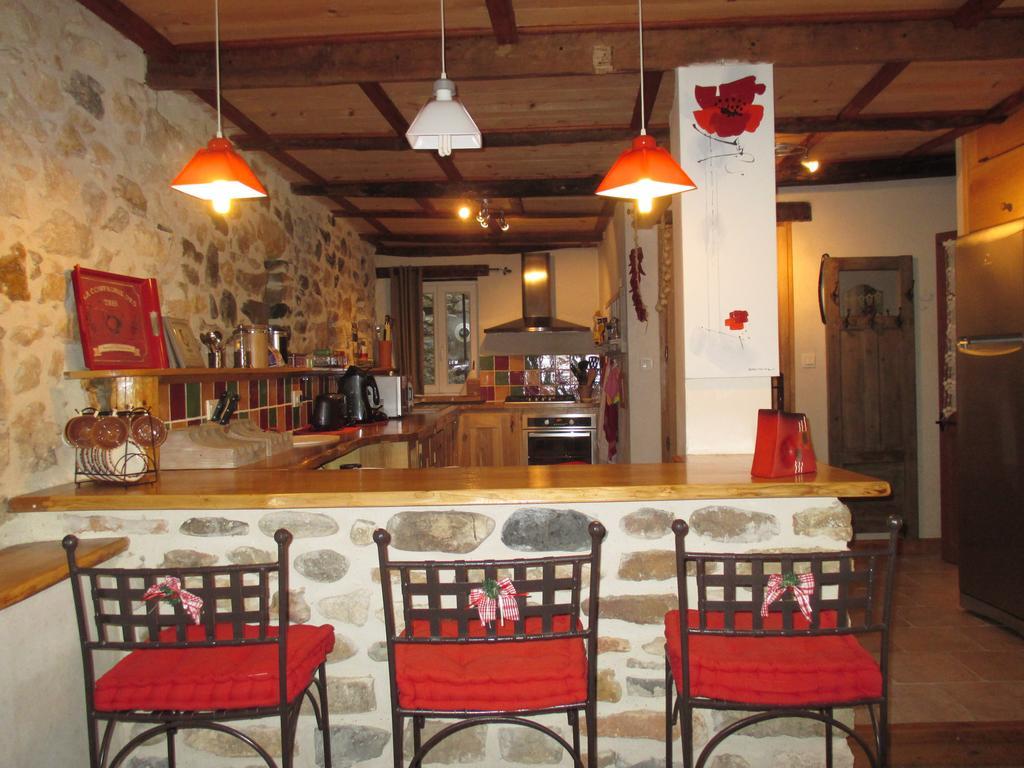 L'Olivier Chez Mame Marthe Villa Vallon-Pont-dʼArc Oda fotoğraf